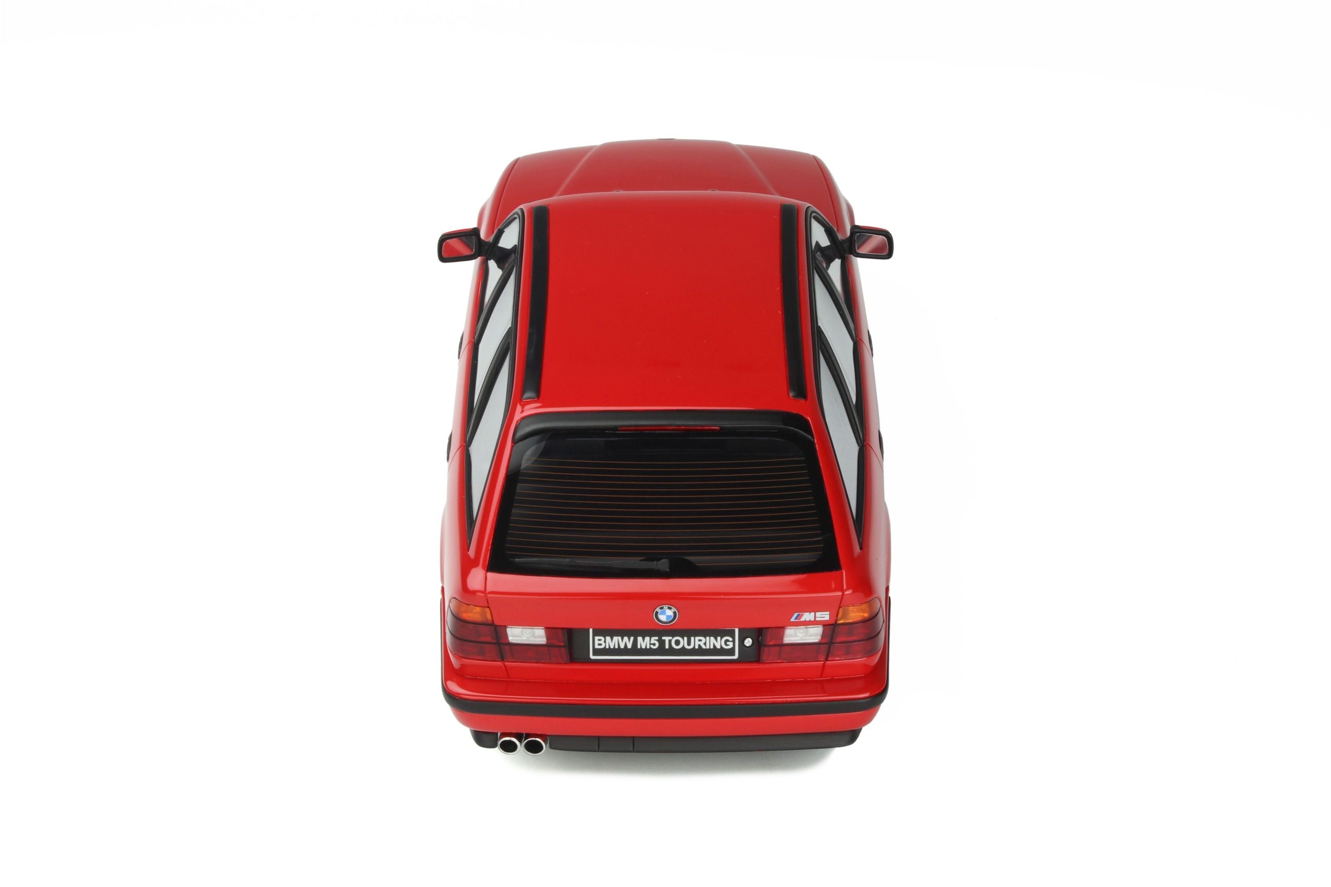 OttOmobile - BMW M5 Touring (E34) (Mugello Red) 1:18 Scale Model 