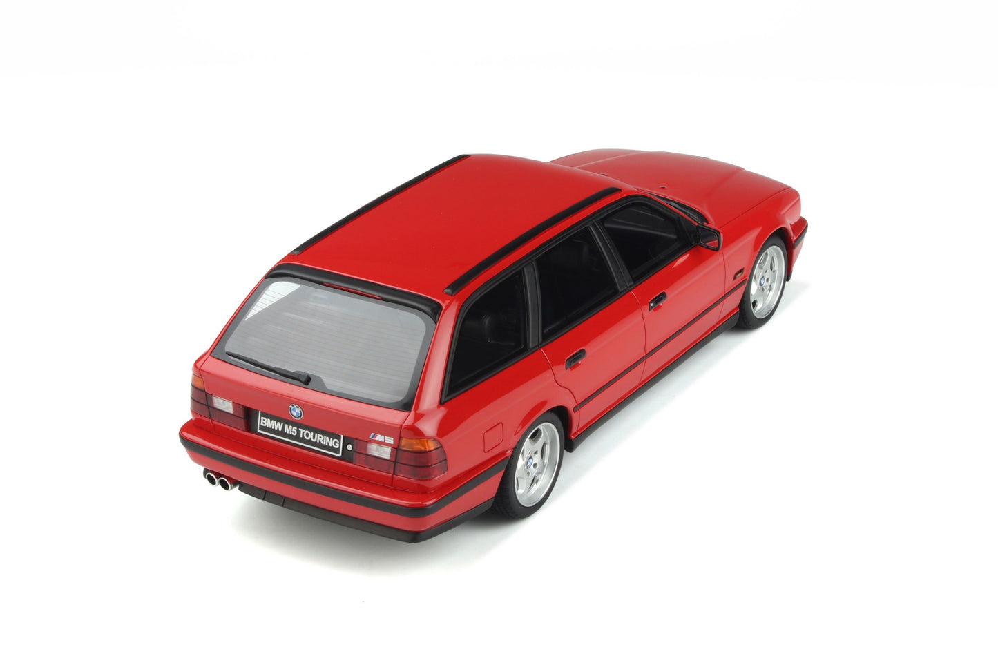 OttOmobile - BMW M5 Touring (E34) (Mugello Red) 1:18 Scale Model Car
