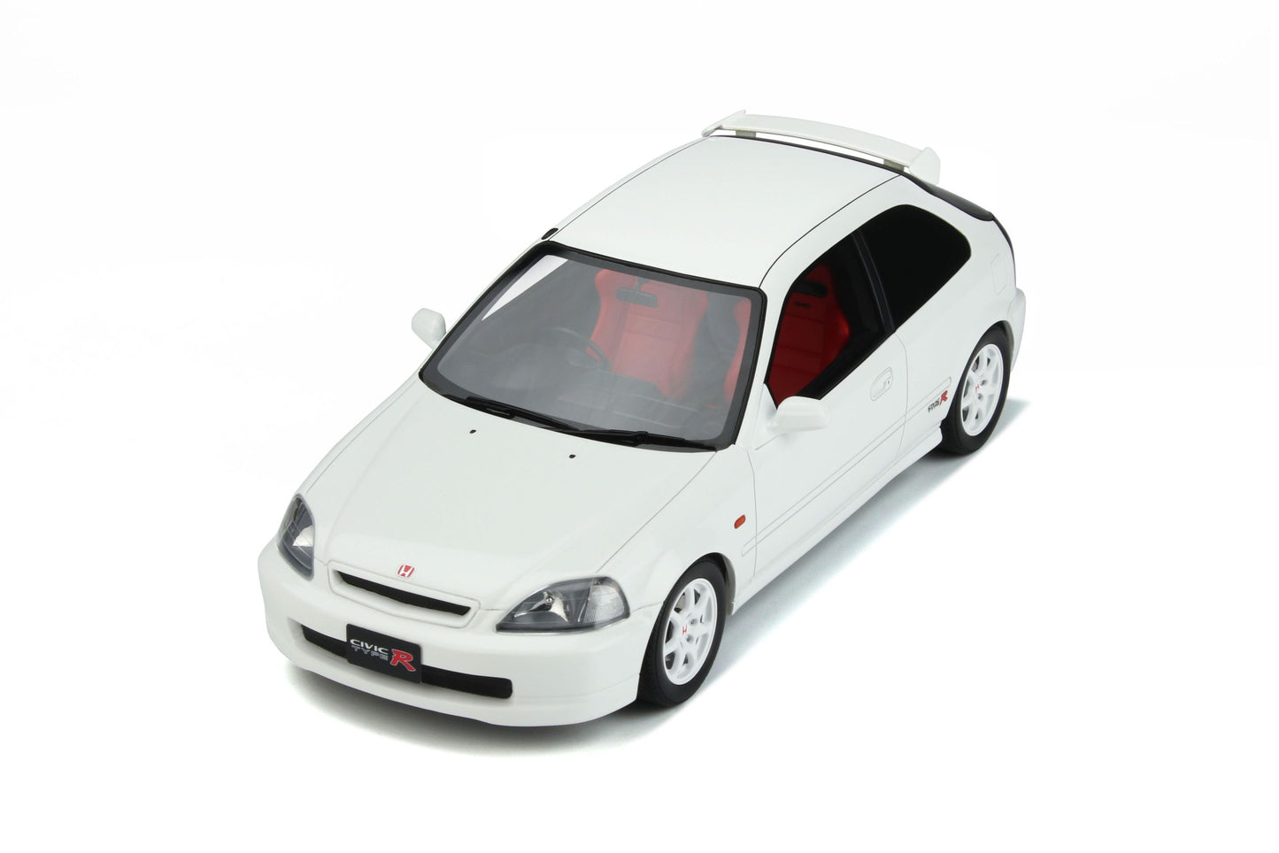 OttOmobile - Honda Civic Type R (EK9) (Championship White) 1:18 Scale Model Car