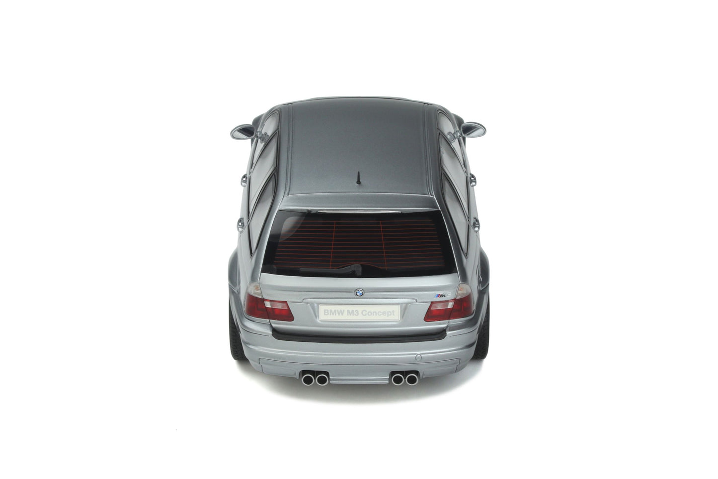 OttOmobile - BMW M3 (E46) "Touring Concept" (Chrome Shadow Metallic) 1:18 Scale Model Car