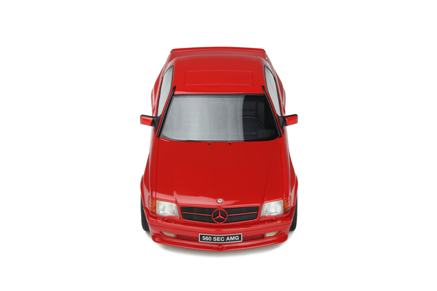 OttOmobile - Mercedes-Benz 560 SEC Wide Body (W126) (Signal Red) 1:18 Scale Model Car