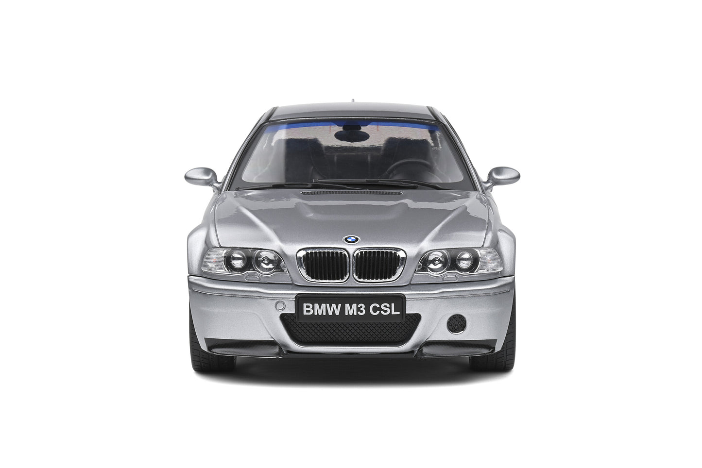 Solido - BMW M3 CSL (E46) (Silver Grey Metallic) 1:18 Scale Model Car
