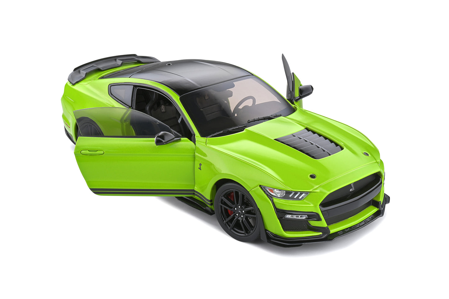 Solido - Ford Shelby GT500 (Grabber Lime) 1:18 Scale Model Car