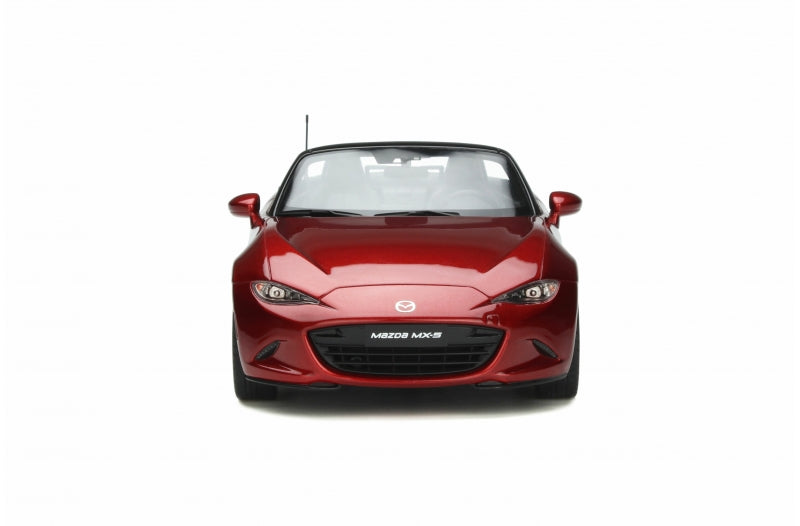 OttOmobile - Mazda MX-5 Miata Euro Spec (ND) (Soul Red) 1:18 Scale Model Car