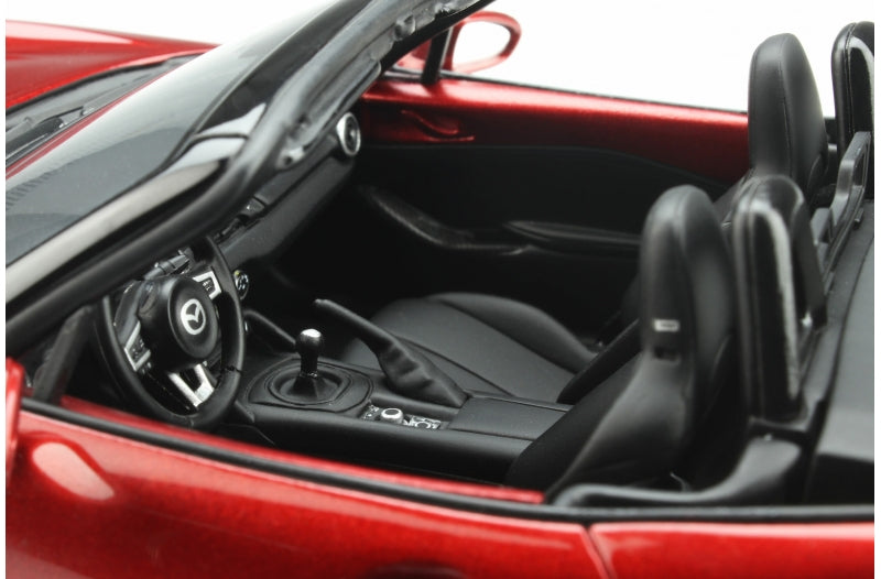 OttOmobile - Mazda MX-5 Miata Euro Spec (ND) (Soul Red) 1:18 Scale Model Car