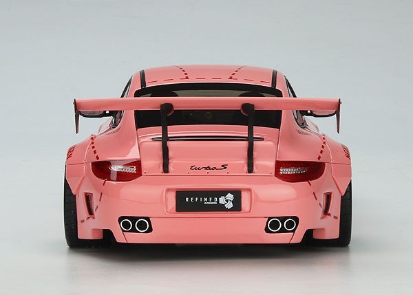 GT Spirit - Liberty Walk Porsche 911 (997) "Pink Pig" (Pink) 1:18 Scale Model Car