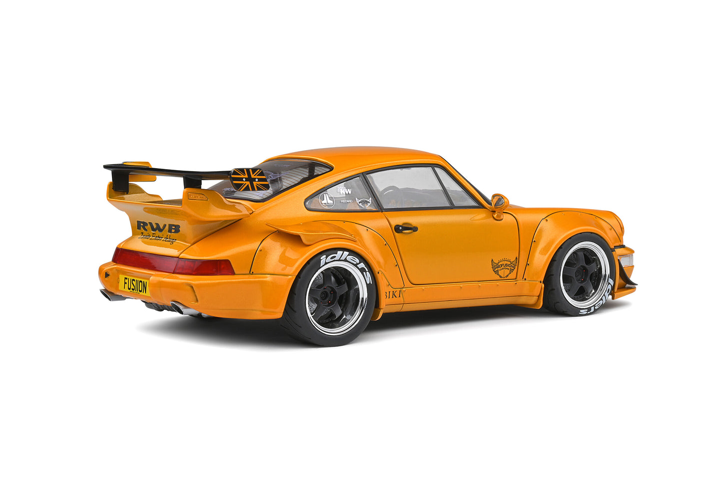 Solido - RWB Porsche 911 (964) "Hibiki" (Metallic Orange) 1:18 Scale Model Car