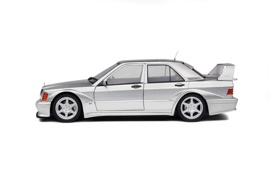 Solido - Mercedes-Benz 190E 2.5-16 Evolution II (W201) (Astral Silver) 1:18 Scale Model Car - Model Cars Canada Inc.