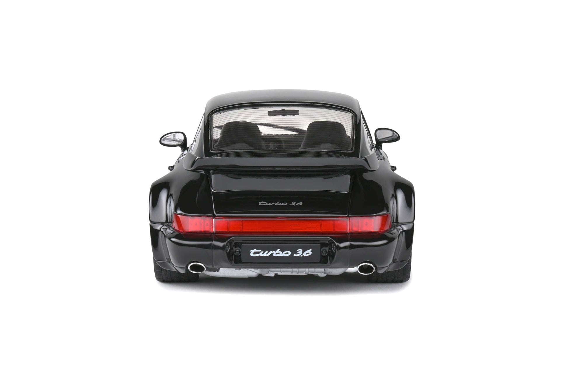 Solido - Porsche 911 (964) Turbo 3.6 (Black) 1:18 Scale Model Car - Model Cars Canada Inc.