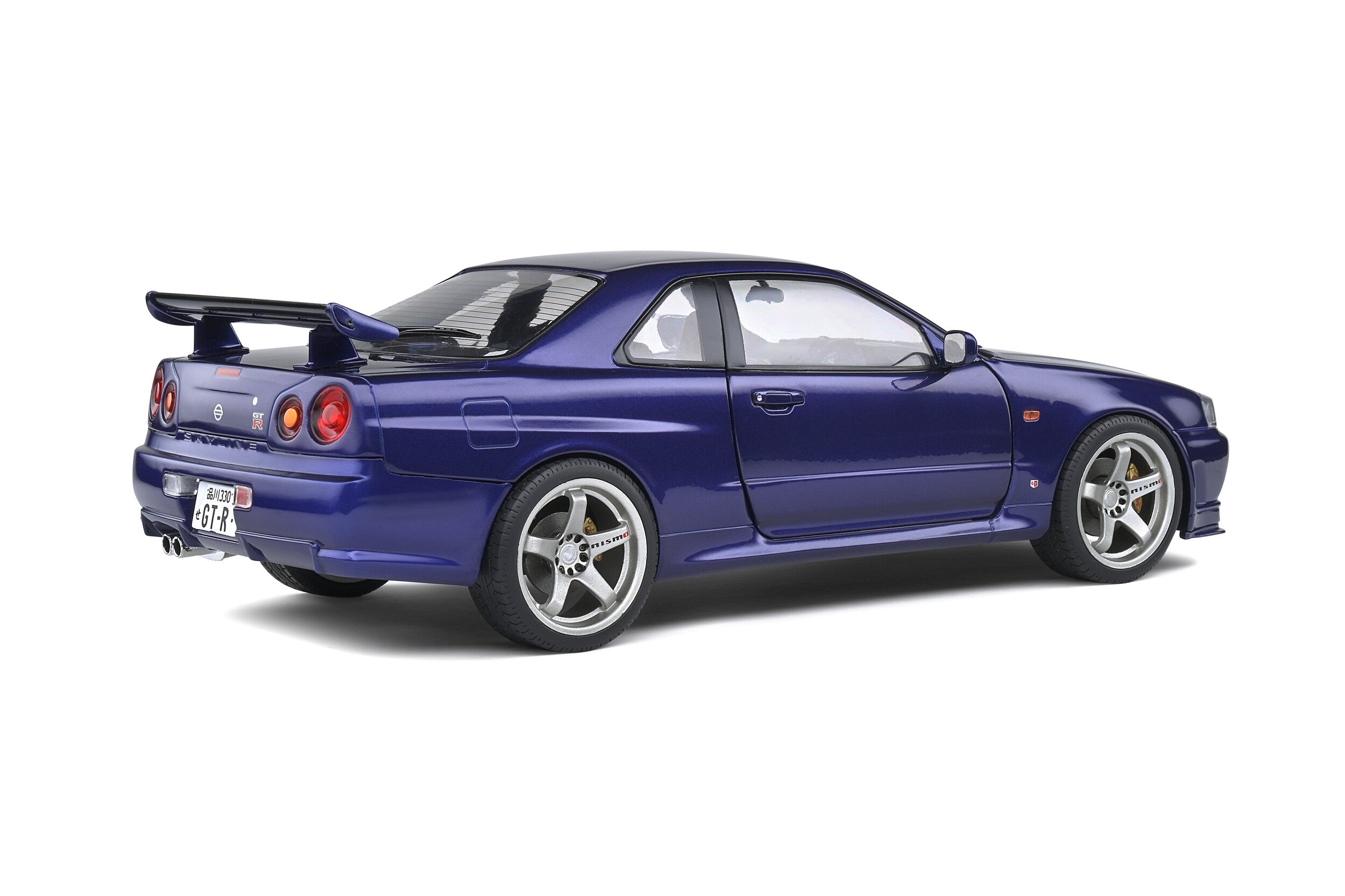 Solido - Nissan Skyline GT-R (R34) (Midnight Purple) 1:18 Scale Model Car