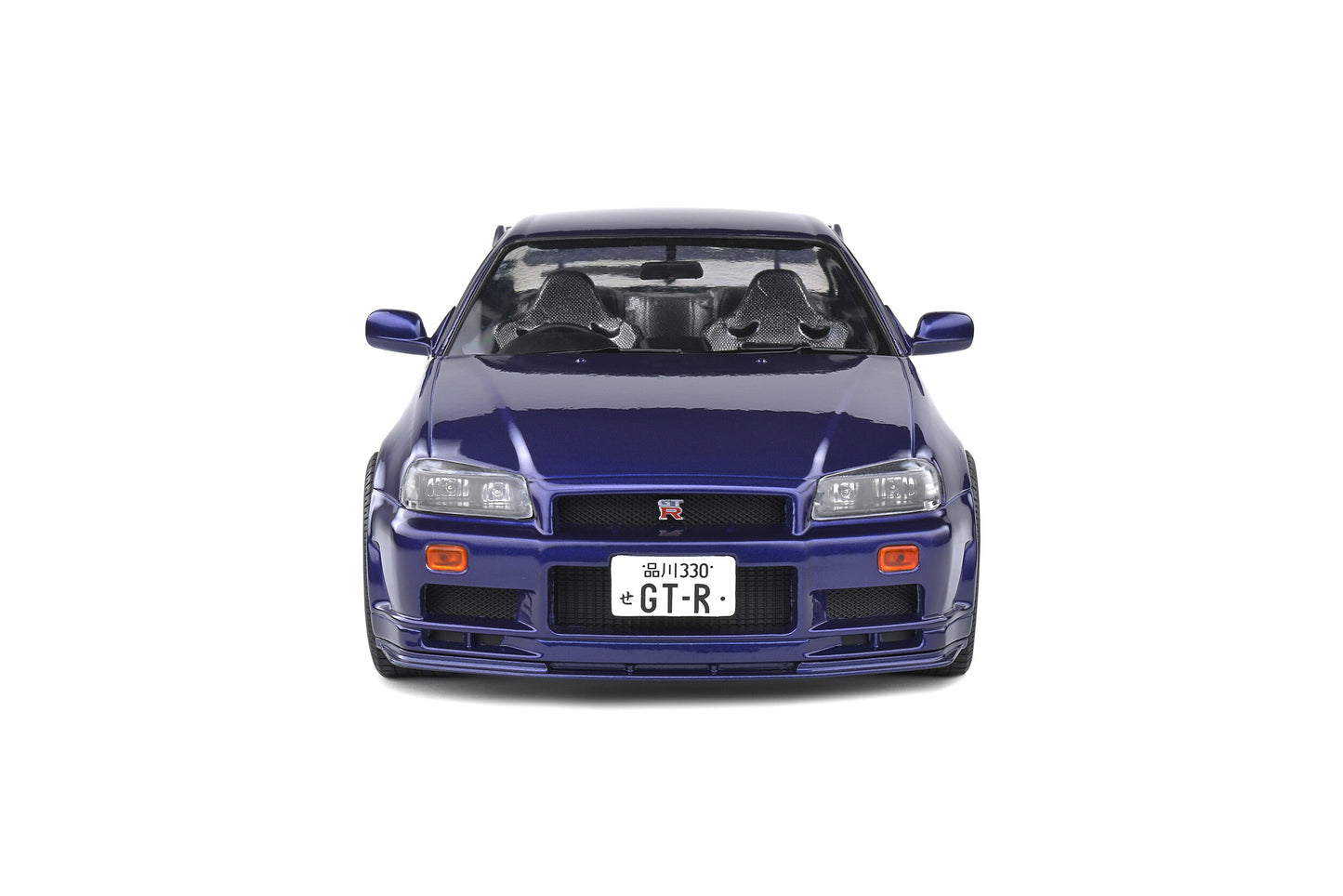 Solido - Nissan Skyline GT-R (R34) (Midnight Purple) 1:18 Scale Model Car
