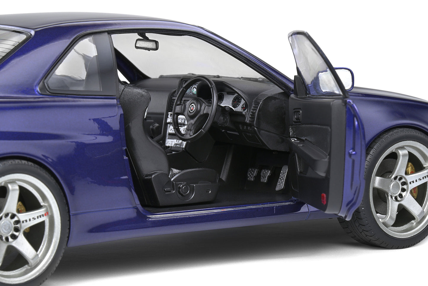 Solido - Nissan Skyline GT-R (R34) (Midnight Purple) 1:18 Scale Model Car