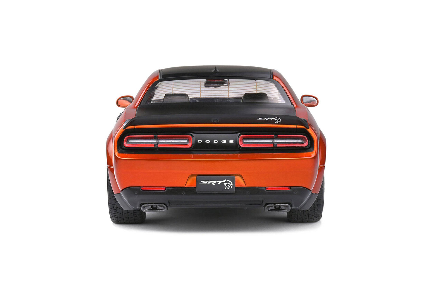Solido - Dodge Challenger SRT Widebody (Orange Metallic) 1:18 Scale Model Car - Model Cars Canada Inc.