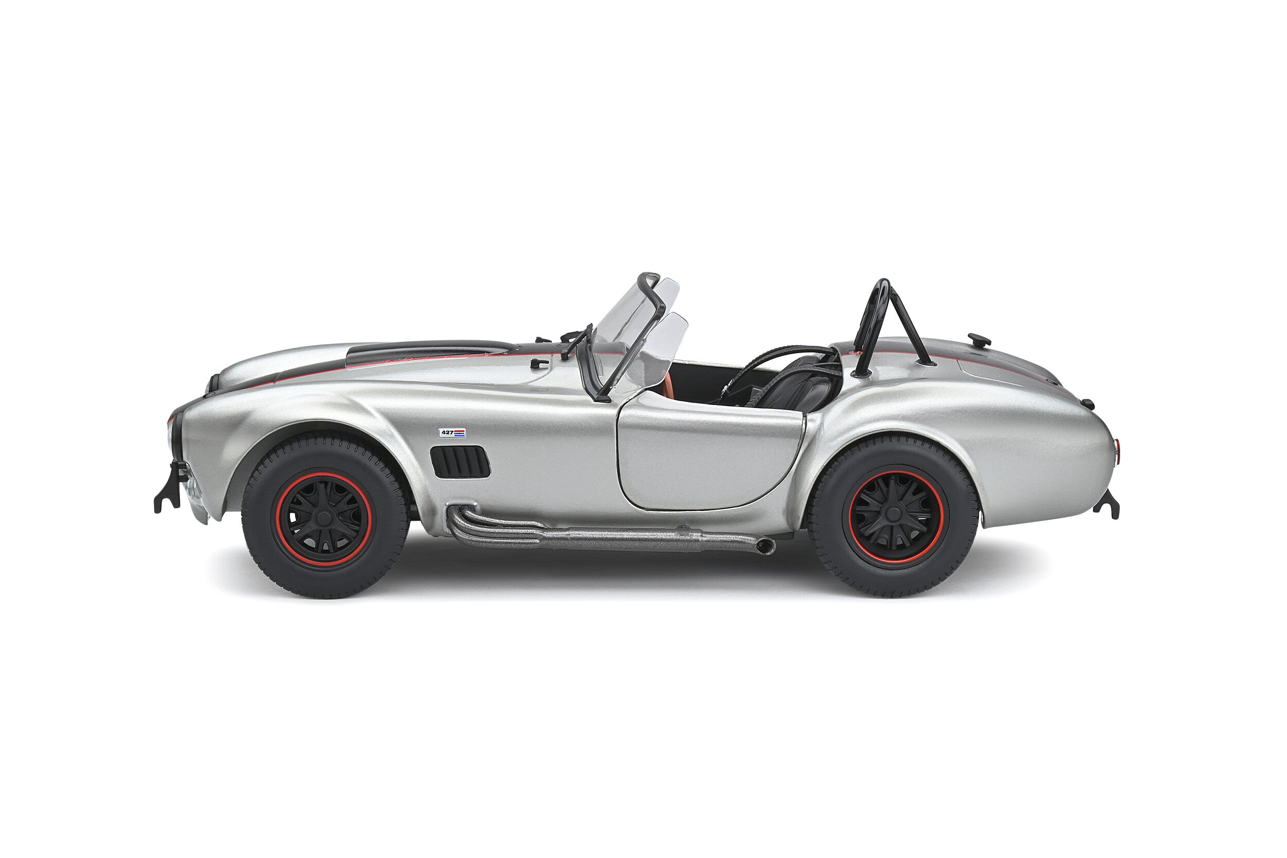 Solido - Shelby Cobra 427 (MK2) (Silver) 1:18 Scale Model Car