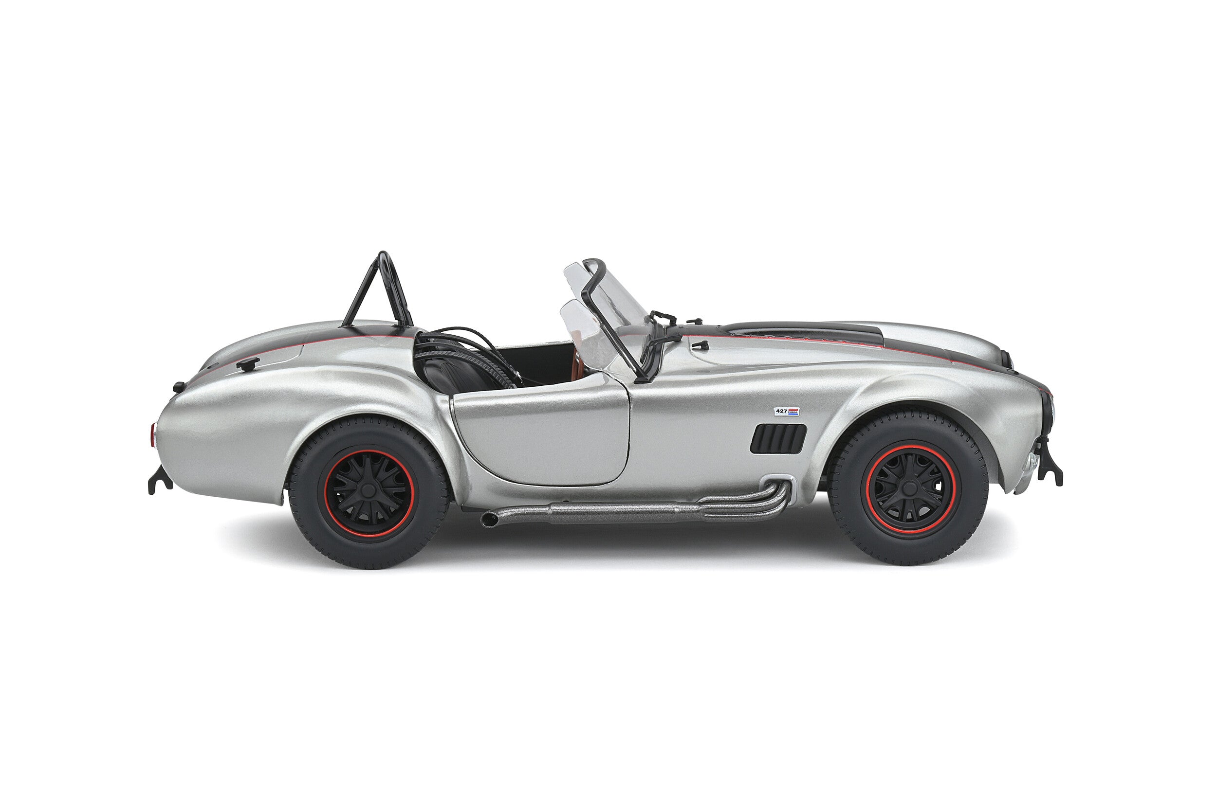 Solido - Shelby Cobra 427 (MK2) (Silver) 1:18 Scale Model Car