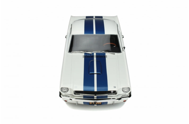 OttOmobile - Shelby Mustang GT350 (White) 1:12 Scale Model Car