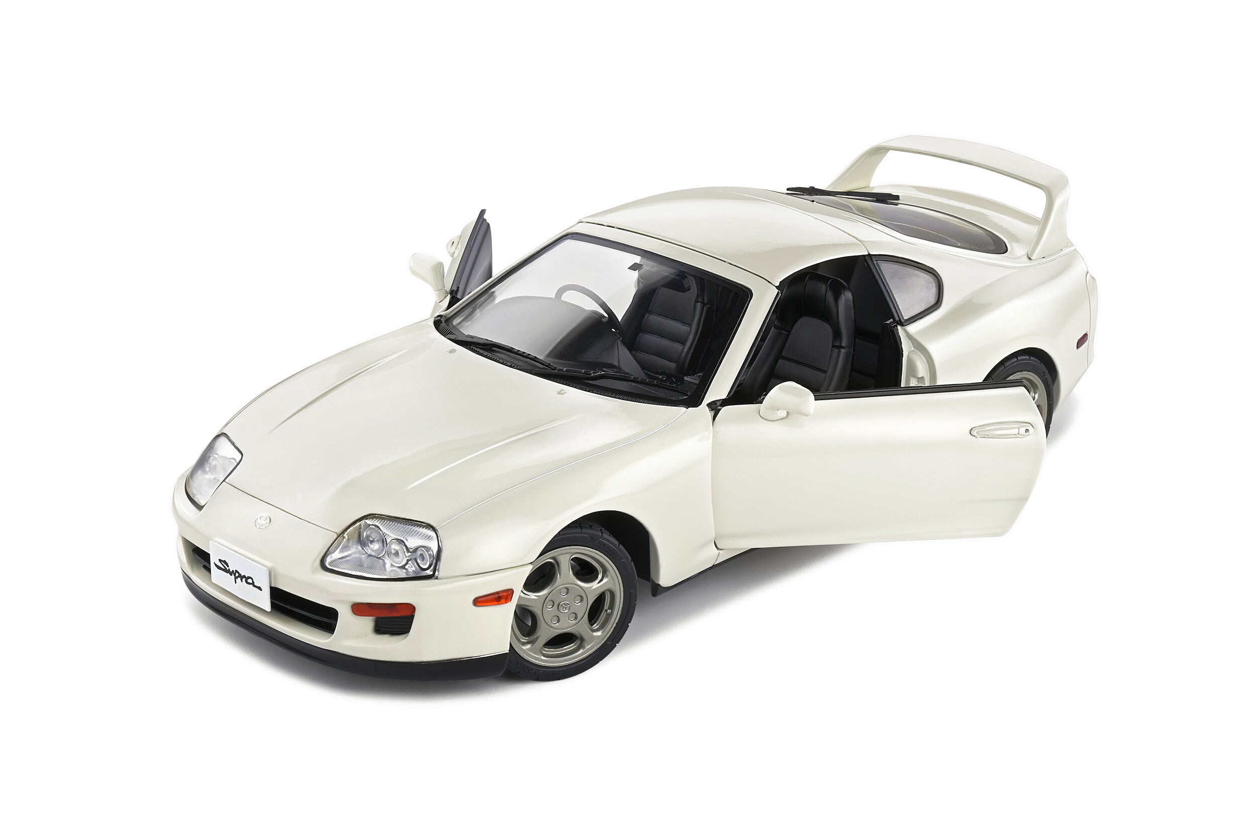 Solido Toyota Supra MK4 Targa Super White 1 18 Scale Model Car