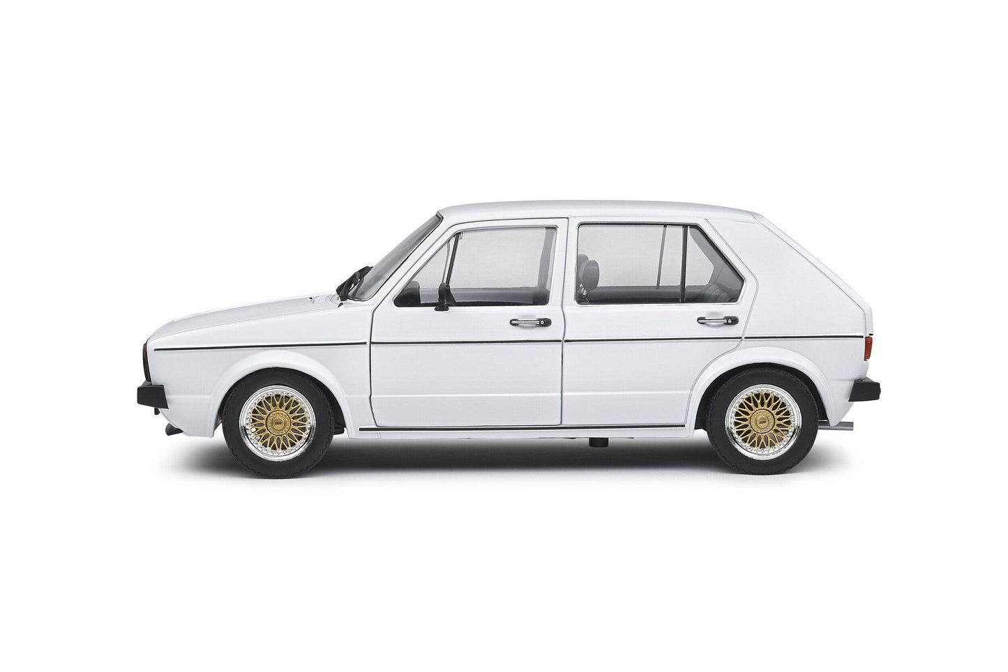 Solido - Volkswagen Golf L "Custom" (MK1) (Alpine White) 1:18 Scale Model Car - Model Cars Canada Inc.