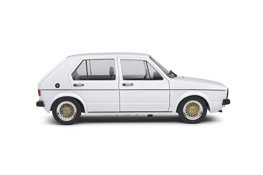 Solido - Volkswagen Golf L "Custom" (MK1) (Alpine White) 1:18 Scale Model Car - Model Cars Canada Inc.